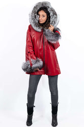 Women's leather jacket Jacqueline